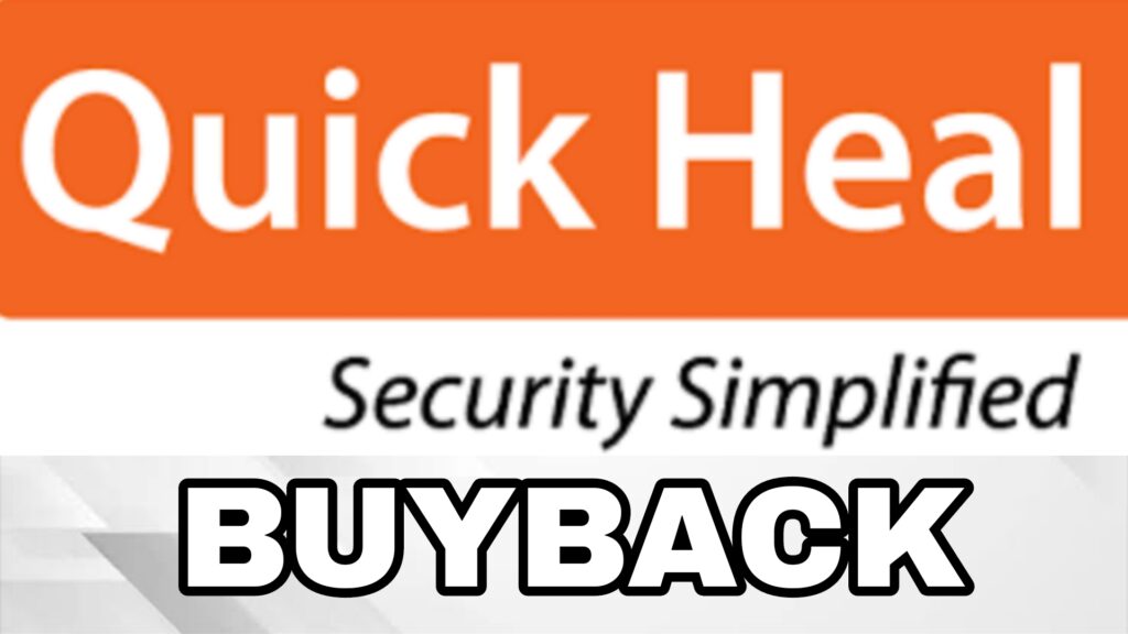 Quick Heal Technologies Buyback